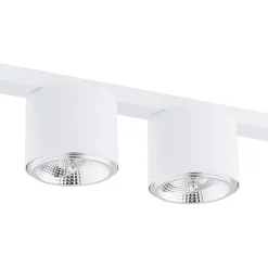 Emibig Taklampa Nano Stål Vit | Passande för 4x GU10 (AR111) - Max 12W