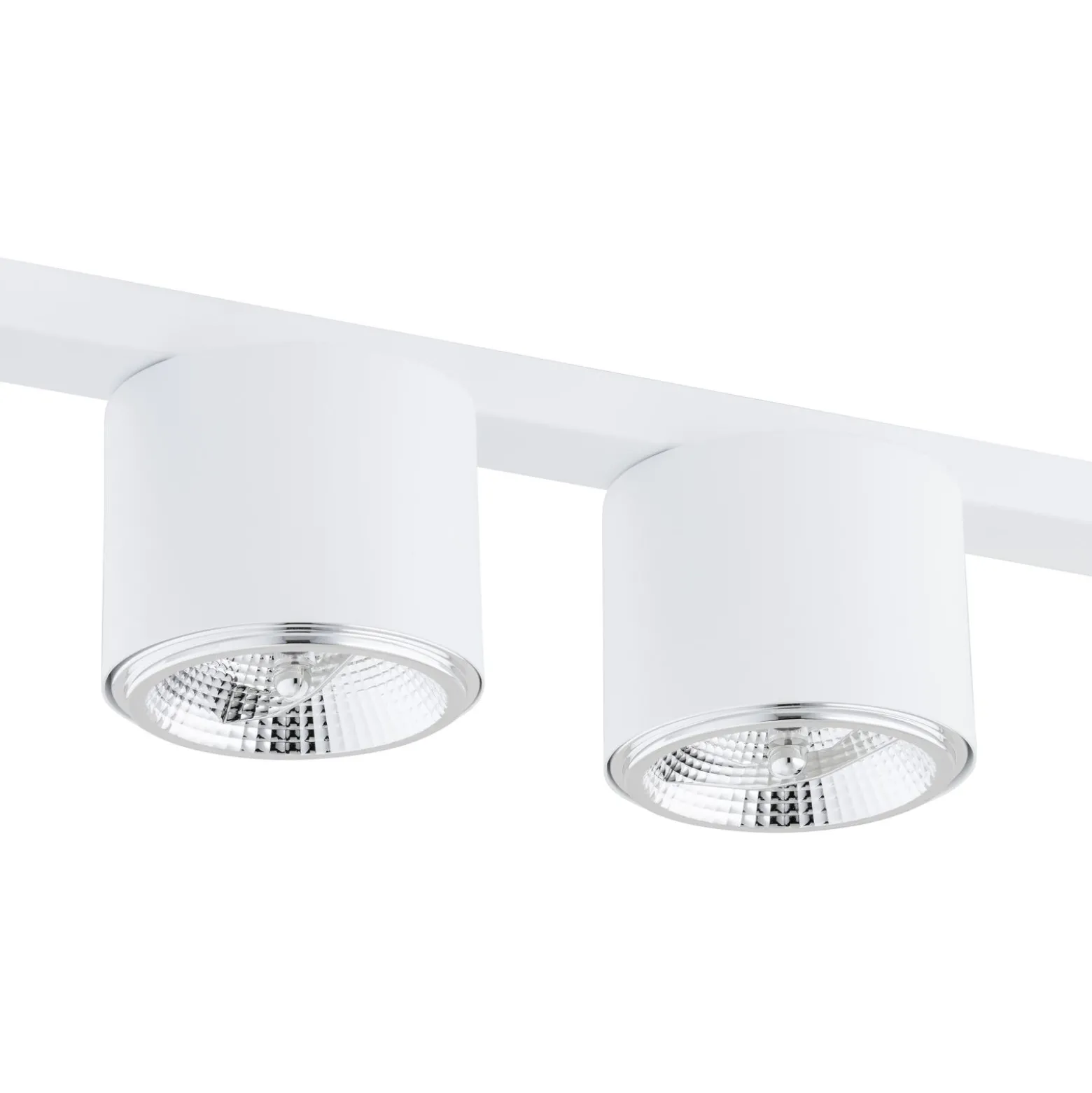 Emibig Taklampa Nano Stål Vit | Passande för 5x GU10 (AR111) - Max 12W