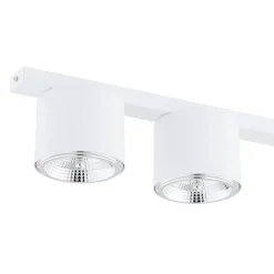 Emibig Taklampa Nano Stål Vit | Passande för 5x GU10 (AR111) - Max 12W