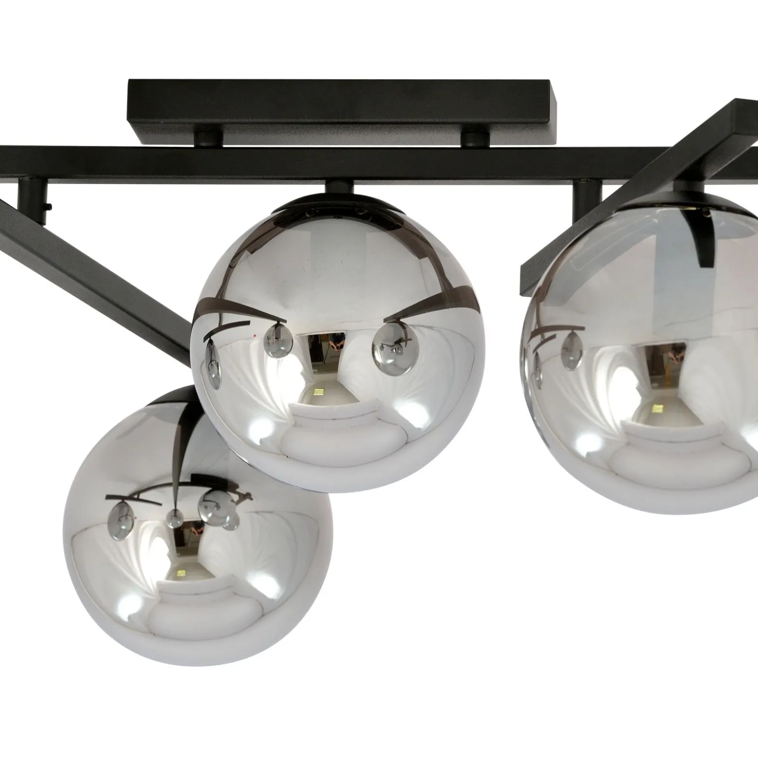 Emibig Taklampa Smart Stål Svart | Passande för 5x E14 - Max 10W