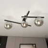 Emibig Taklampa Smart Stål Svart | Passande för 3x E14 - Max 10W