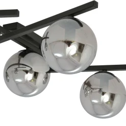 Emibig Taklampa Smart Stål Svart | Passande för 4x E14 - Max 10W