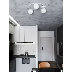 Emibig Taklampa Sopra Stål Vit | Passande för 3x E14 - Max 10W