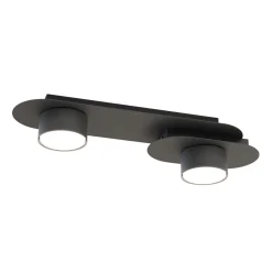 Emibig Taklampa Stilo Stål Svart | Passande för 2x GX53 - Max 12W
