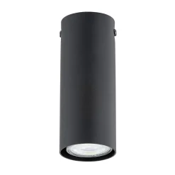 Emibig Taklampa Tecno Stål Svart | Passande för 1x GU10 - Max 8W