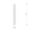 Emibig Taklampa Tecno Stål Vit | Passande för 1x GU10 - Max 8W