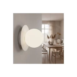 Emibig Vägglampa Americana Stål Vit | Passande för 1x G9 - Max 8W