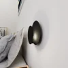Emibig Vägglampa Cirkel Stål Svart | Passande för 1x G9 - Max 8W