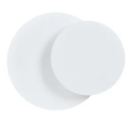 Emibig Vägglampa Cirkel Stål Vit | Passande för 1x G9 - Max 8W