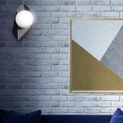 Emibig Vägglampa Drifton Stål Svart | Passande för 1x E14 - Max 10W