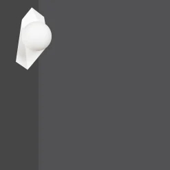 Emibig Vägglampa Drifton Stål Vit | Passande för 1x E14 - Max 10W