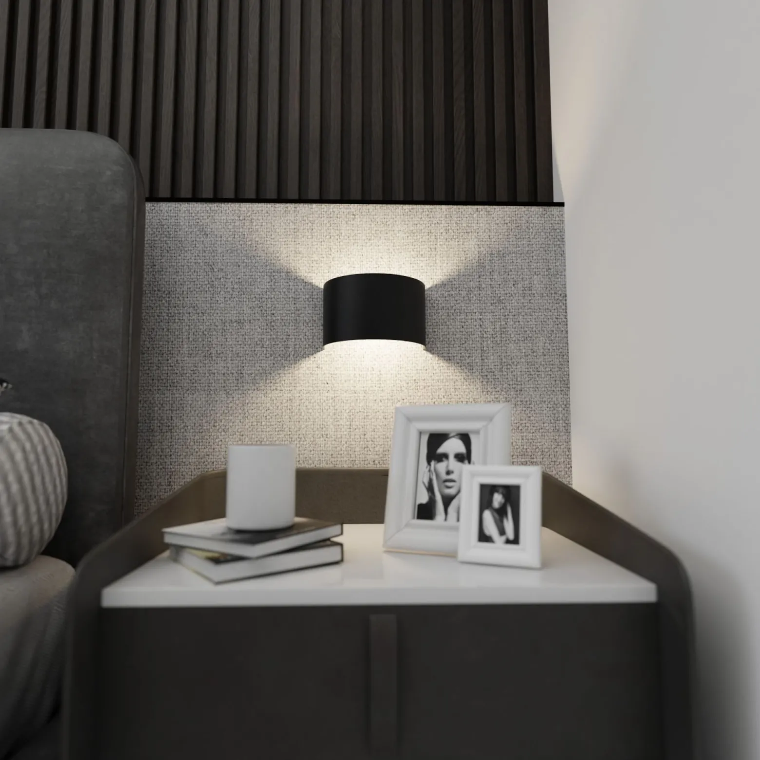 Emibig Vägglampa Fold Stål Svart | Passande för 1x G9 - Max 8W