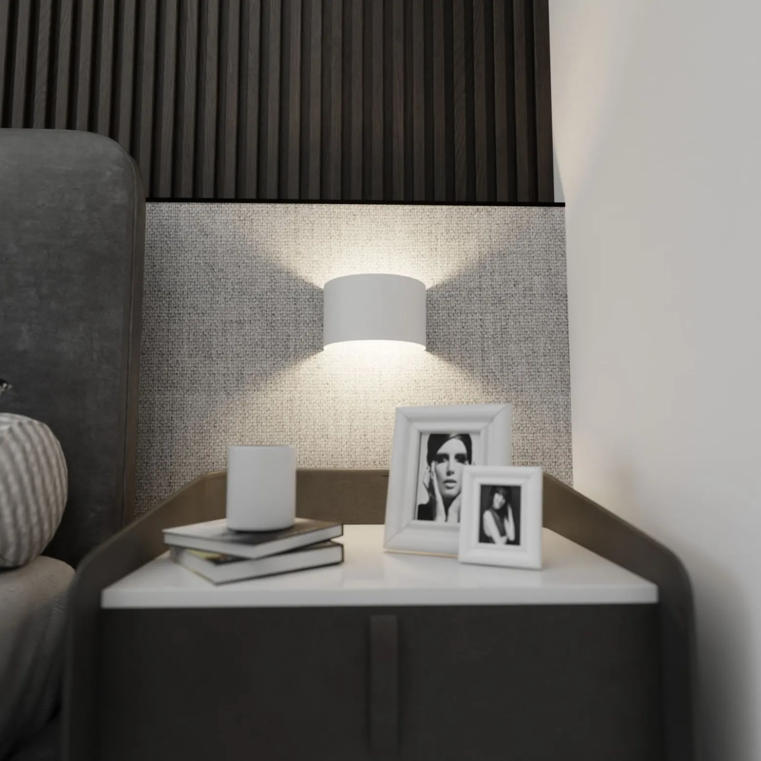 Emibig Vägglampa Fold Stål Vit | Passande för 1x G9 - Max 8W