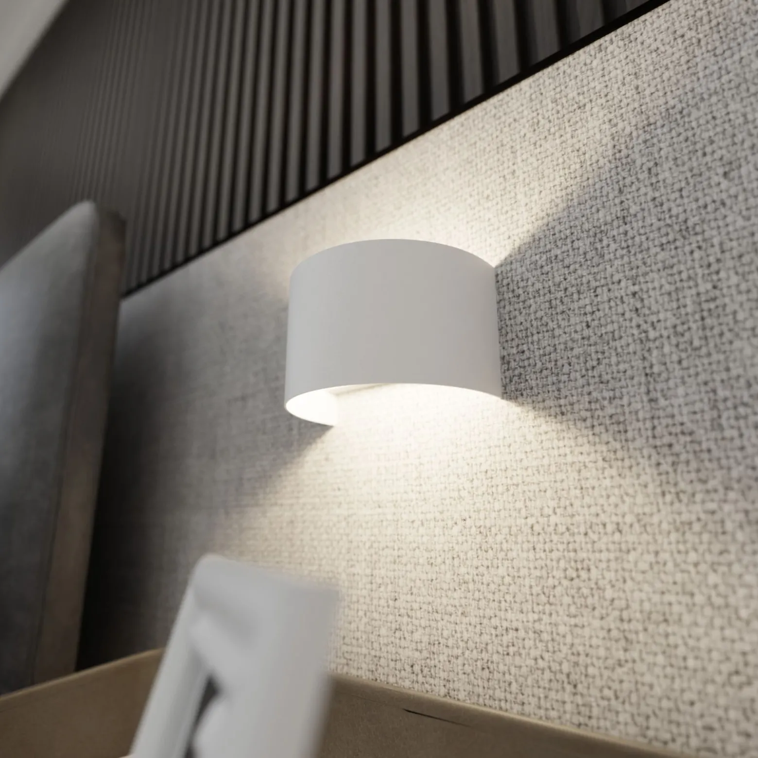 Emibig Vägglampa Fold Stål Vit | Passande för 1x G9 - Max 8W