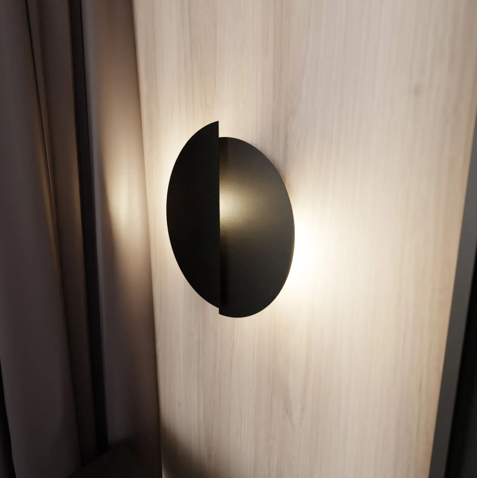 Emibig Vägglampa Form Stål Svart | Passande för 1x G9 - Max 8W