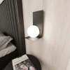 Emibig Vägglampa Form Stål Svart | Passande för 1x E14 - Max 10W