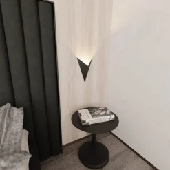 Emibig Vägglampa Form Stål Svart | Passande för 1x G9 - Max 8W