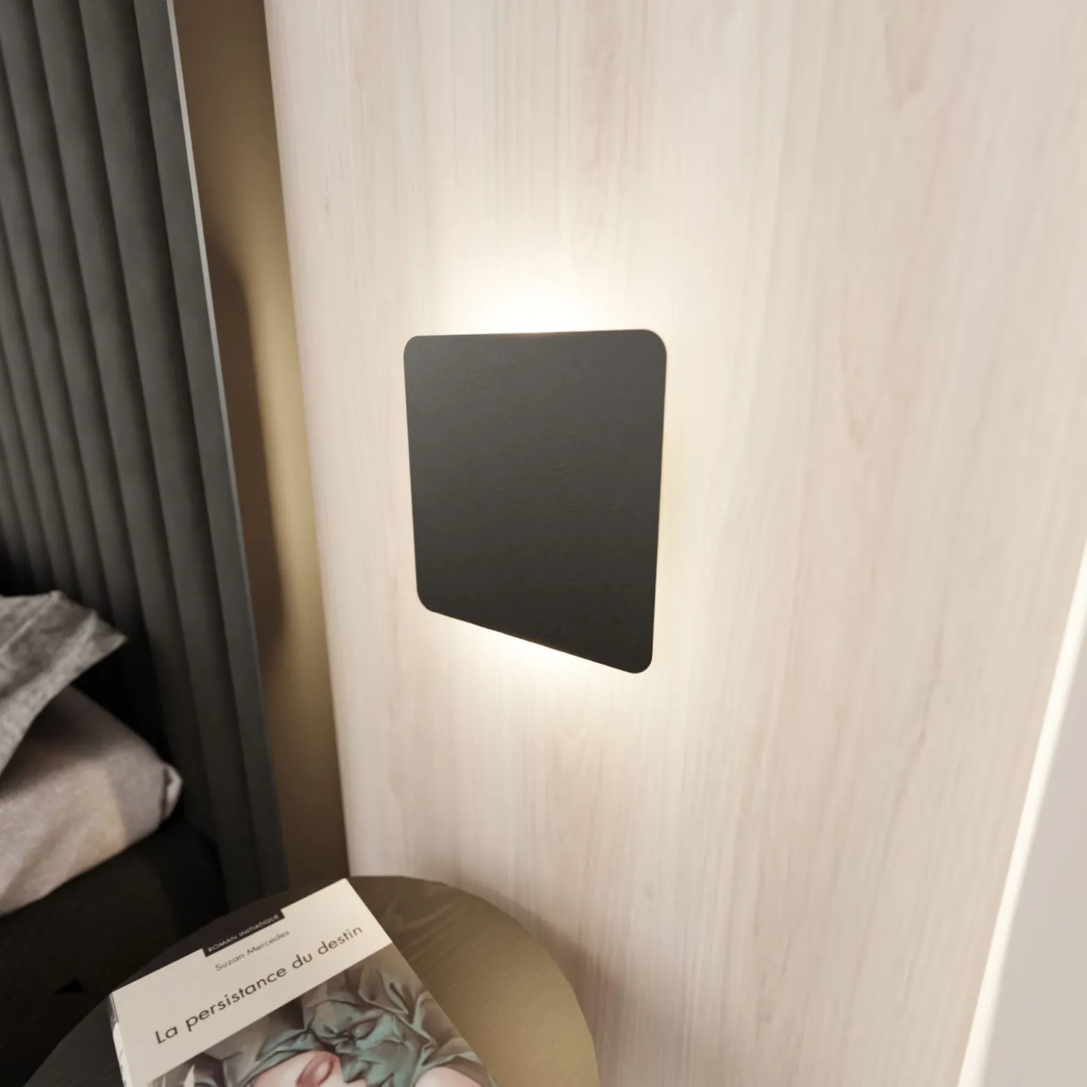 Emibig Vägglampa Form Stål Svart | Passande för 1x G9 - Max 8W