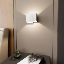 Emibig Vägglampa Frost Stål Vit | Passande för 1x G9 - Max 8W