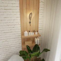 Emibig Vägglampa Lotus Stål Svart | Passande för 1x E14 - Max 10W
