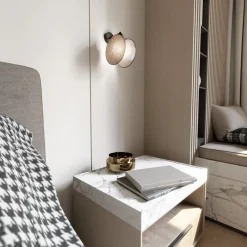 Emibig Vägglampa Motif Stål Svart | Passande för 1x E27 - Max 15W