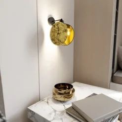 Emibig Vägglampa Motif Stål Svart | Passande för 1x E27 - Max 15W
