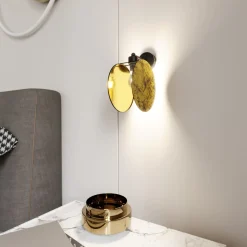 Emibig Vägglampa Motif Stål Svart | Passande för 1x E27 - Max 15W