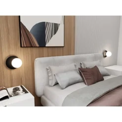 Emibig Vägglampa Oslo Stål Svart | Passande för 1x E14 - Max 10W