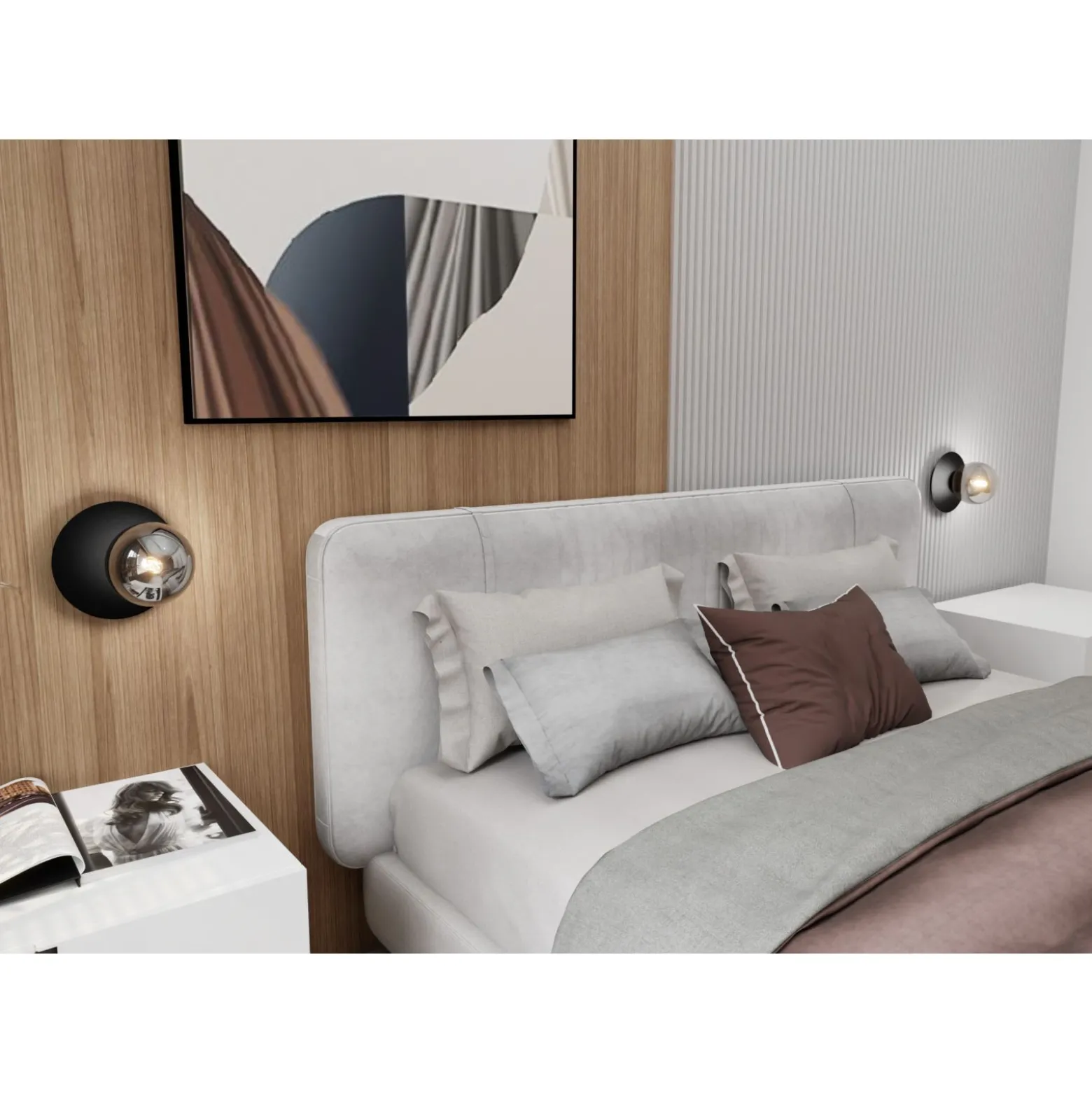 Emibig Vägglampa Oslo Stål Svart | Passande för 1x E14 - Max 10W