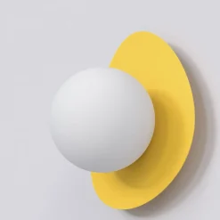 Emibig Vägglampa Ovo Stål Apelsin | Passande för 1x G9 - Max 8W