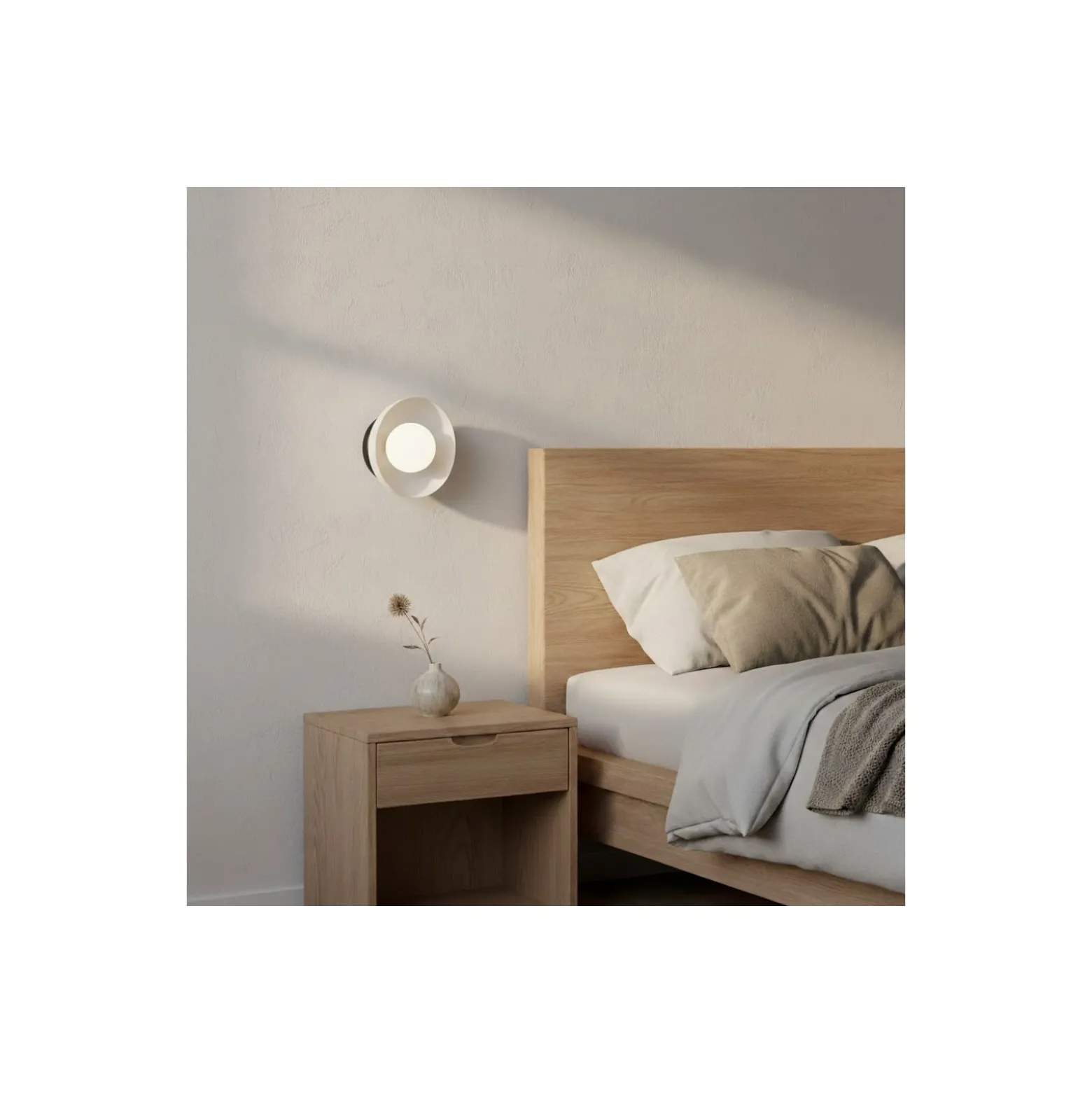 Emibig Vägglampa Ozzy Stål Vit | Passande för 1x G9 - Max 8W