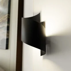 Emibig Vägglampa Spiner Stål Svart | Passande för 1x G9 - Max 8W