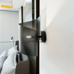 Emibig Vägglampa Spiral Stål Svart | Passande för 1x G9 - Max 8W