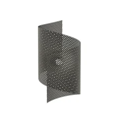 Emibig Vägglampa Spiral Stål Svart | Passande för 1x G9 - Max 8W