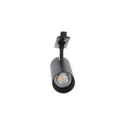 1-Fas Rail Spot Cylinder Svart | Passande för GU10