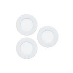 Flerpack 3x Eglo Infälld Spot Fueva 6 Plast Vit 11.1W 1350lm - 827-840-865 CCT