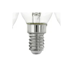 Flerpack 3x Eglo LED Kronljus E14 Filament Klar 21W 806lm - 827 Extra Varm Vit | Ersättare 60W