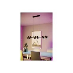 Flerpack 3x Eglo LED Spot GU10 PAR16 4.9W 420lm - 827-865 Justerbar Vit + RGB | Zigbee Dimbar - Ersättare 40W