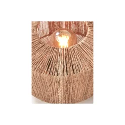 Good&Mojo Bordslampa Iguazu Textil Brun S | Passande för 1x E27