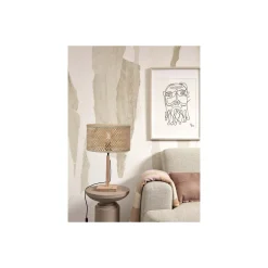 Good&Mojo Bordslampa Java Bambu Brun | Passande för 1x E27