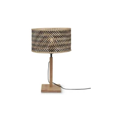 Good&Mojo Bordslampa Java Bambu Brun | Passande för 1x E27