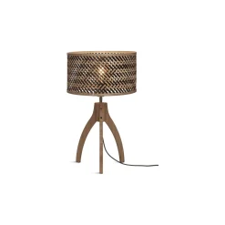 Good&Mojo Bordslampa Java Bambu Brun | Passande för 1x E27