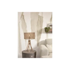 Good&Mojo Bordslampa Java Bambu Brun | Passande för 1x E27