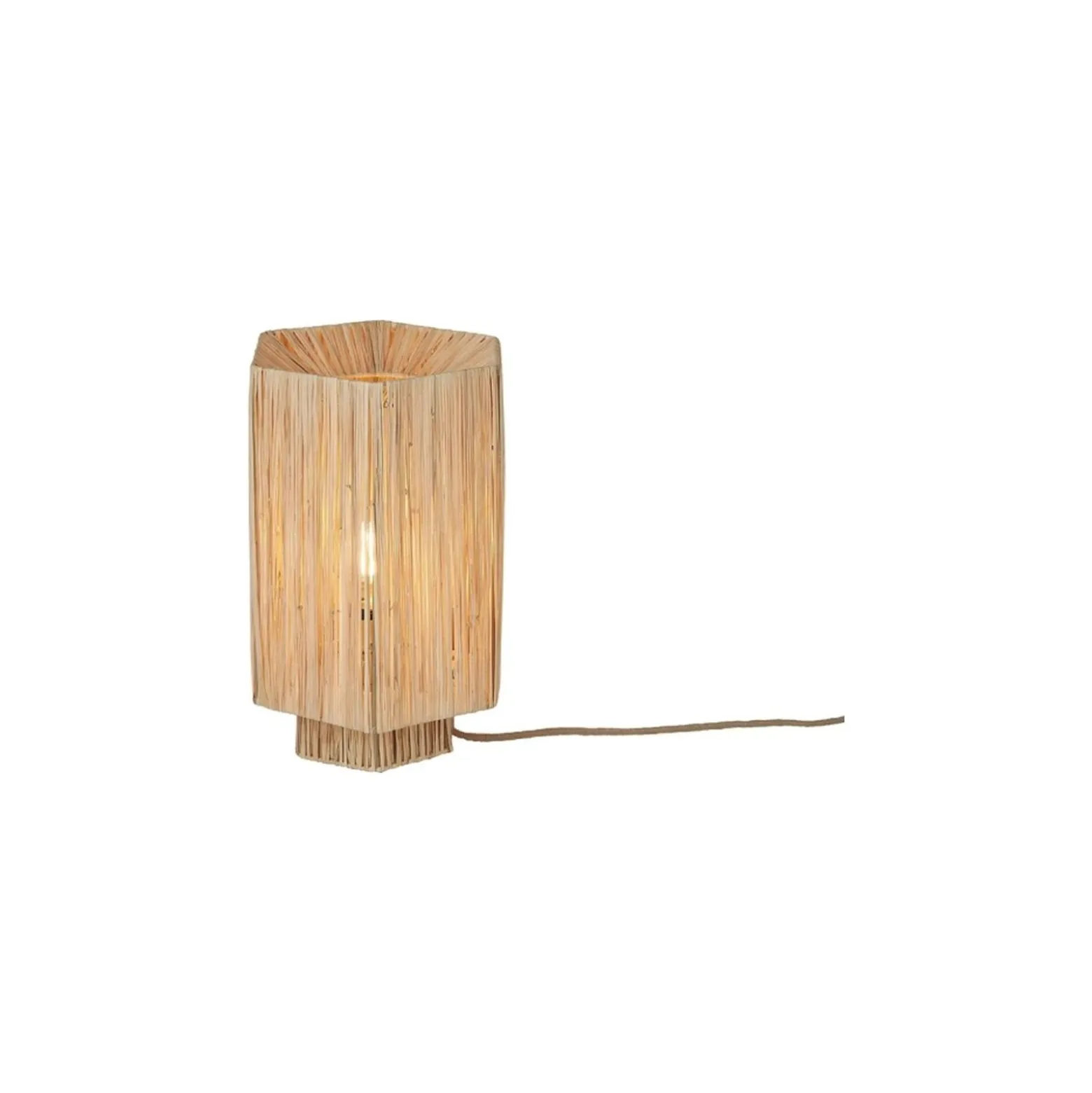 Good&Mojo Bordslampa Panama Rotting Natural L | Passande för 1x E27