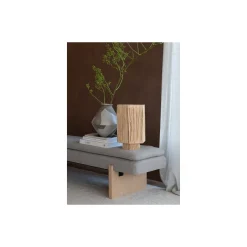 Good&Mojo Bordslampa Panama Rotting Natural L | Passande för 1x E27