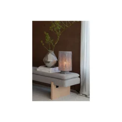 Good&Mojo Bordslampa Panama Rotting Grå L | Passande för 1x E27
