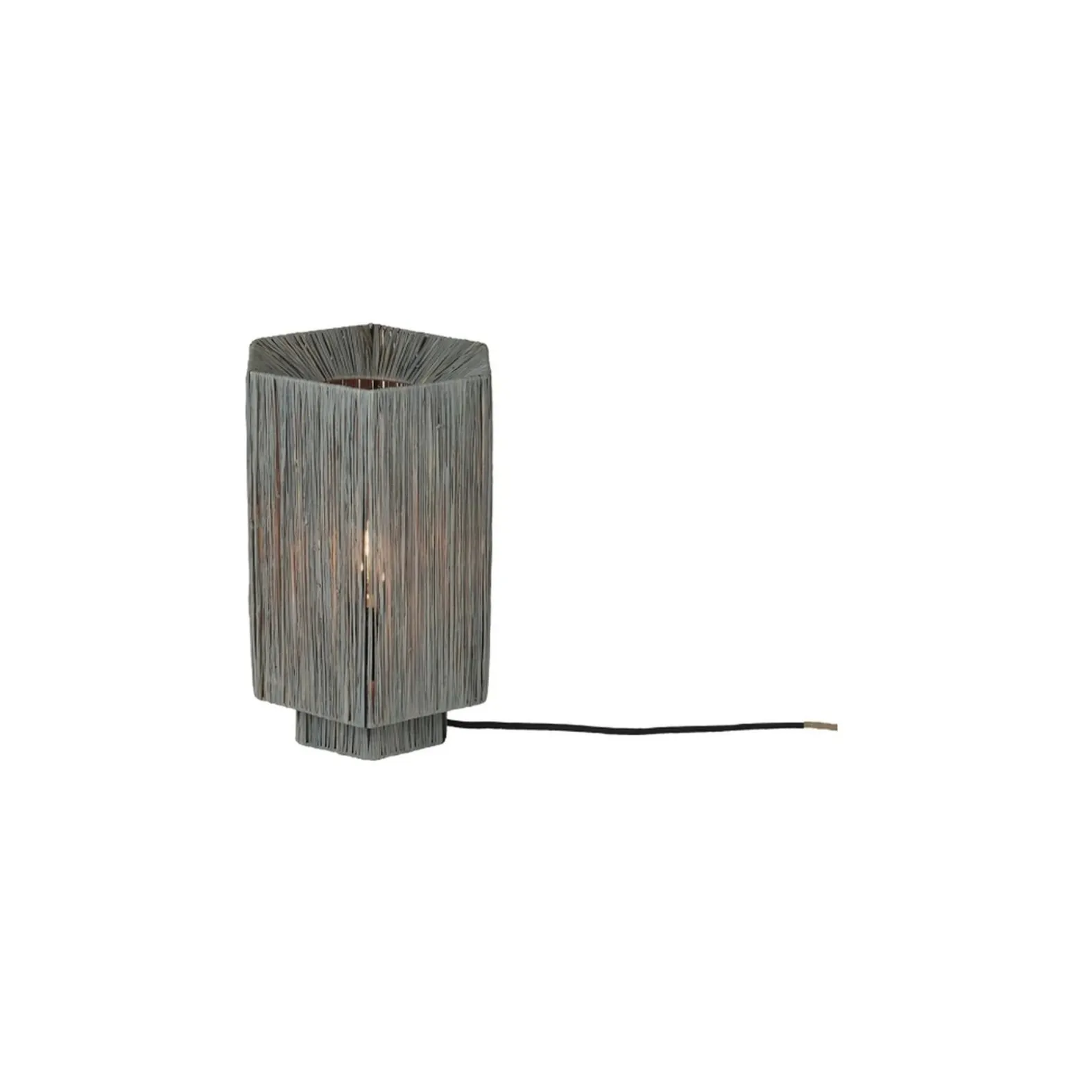 Good&Mojo Bordslampa Panama Rotting Grå L | Passande för 1x E27