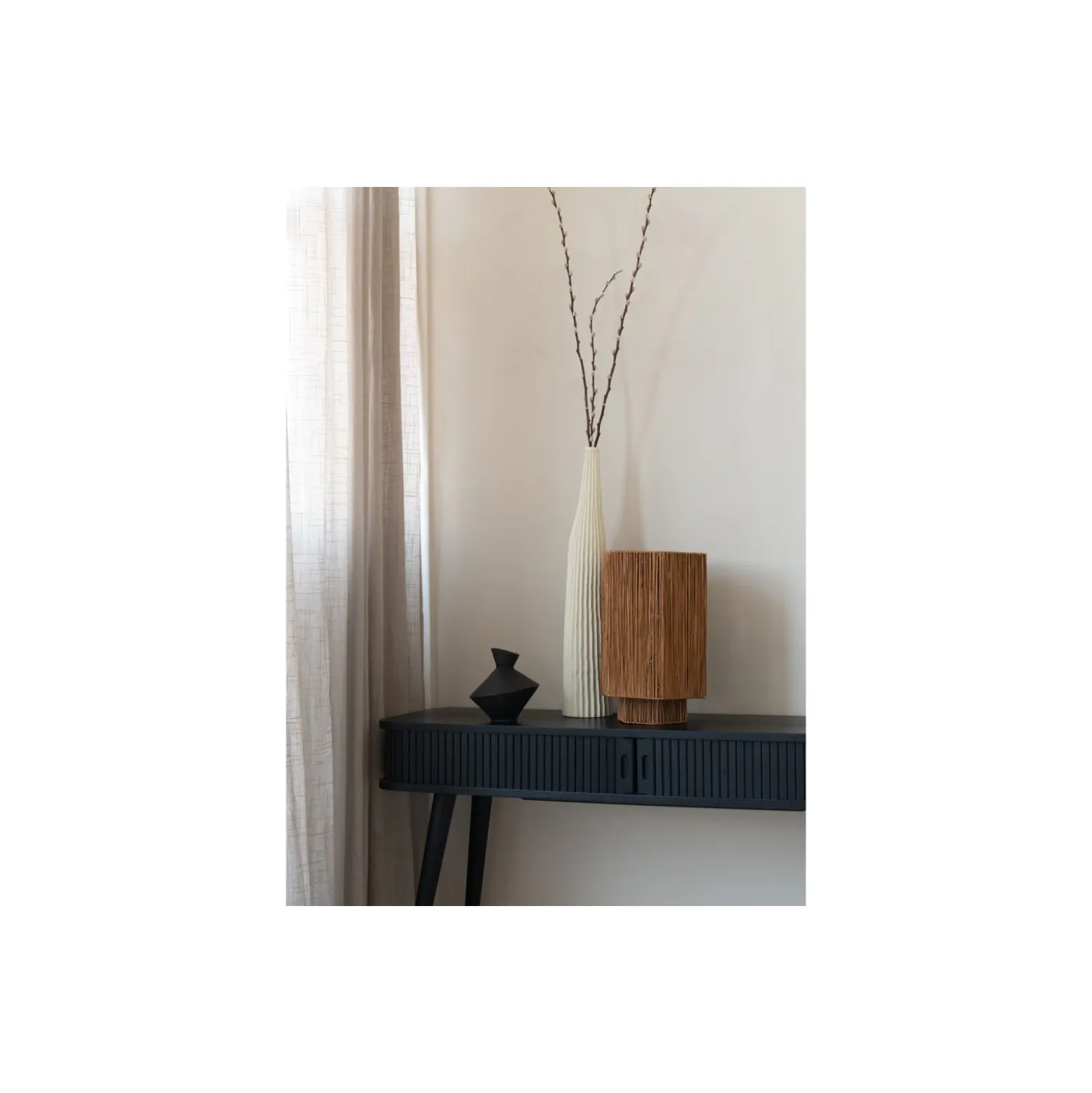 Good&Mojo Bordslampa Panama Rotting Brun L | Passande för 1x E27