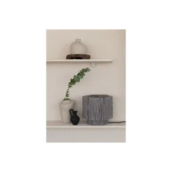 Good&Mojo Bordslampa Panama Rotting Grå S | Passande för 1x E27