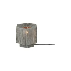 Good&Mojo Bordslampa Panama Rotting Grå S | Passande för 1x E27